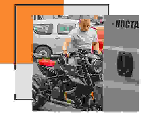Перевозка мотоцикла по России - Услуги Перевозка-Млг